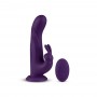 Reālistisks vibrators FeelzToys Whirl-Pulse Rotating & Remote Control Violets