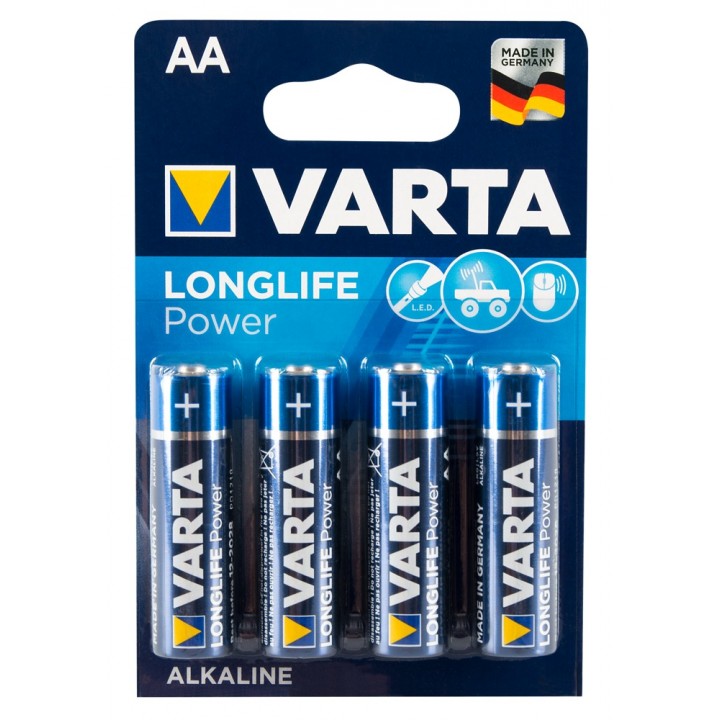 4 Varta AA Batteries - Varta