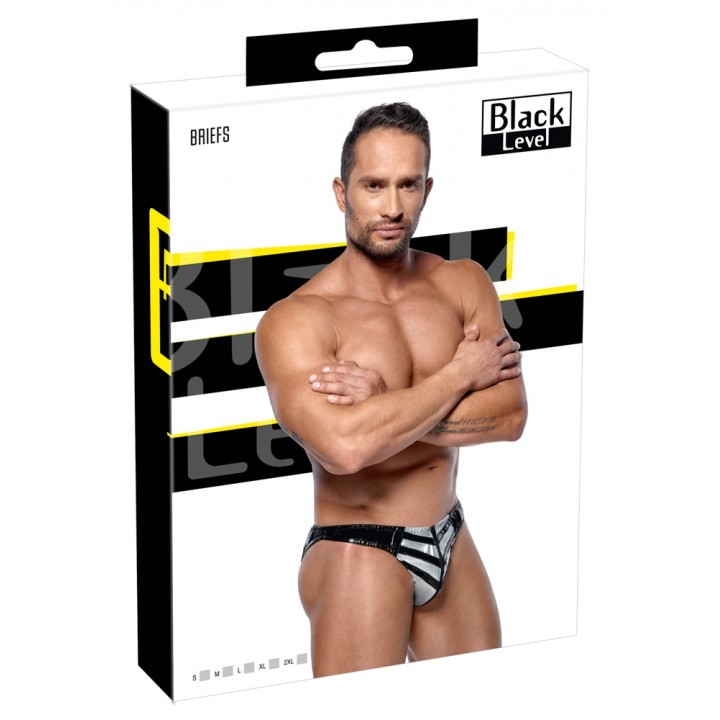 Vinyl Briefs Men M