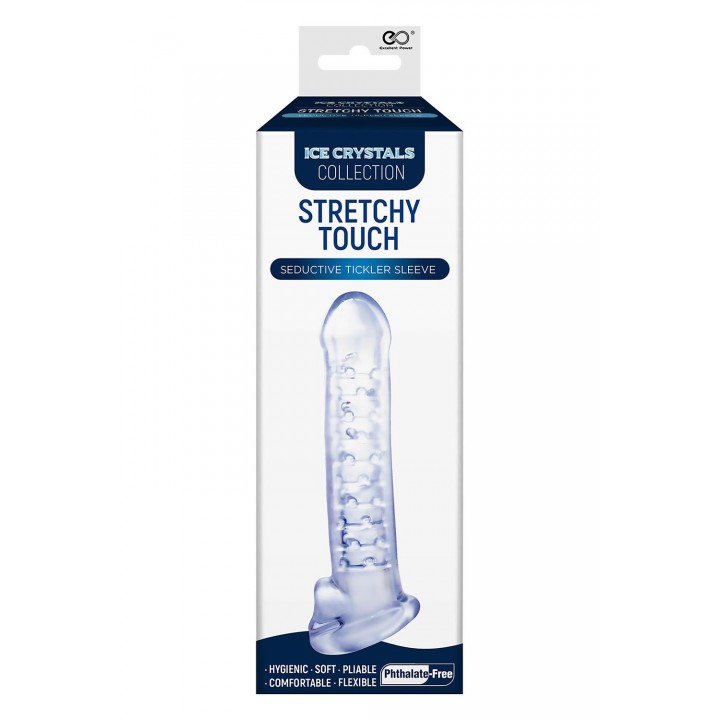 NMC 5.5 INCH TPE TRANSPARENT PENIS ENHANCER