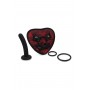 SECRET KISSES ROSEGASM STRAP-ON HARNESS WITH G-SPOT DILDO