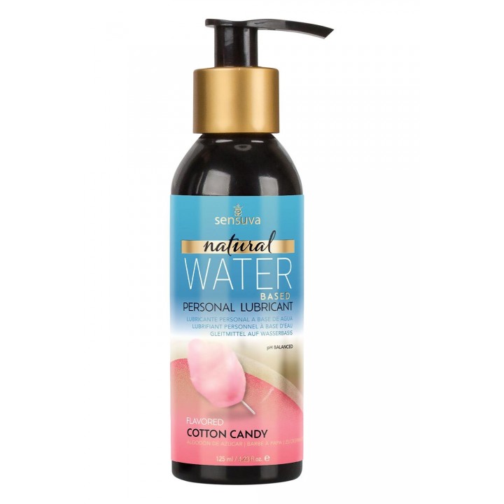 Natūralus vandens pagrindu lubrikantas Sensuva, 125 ml
