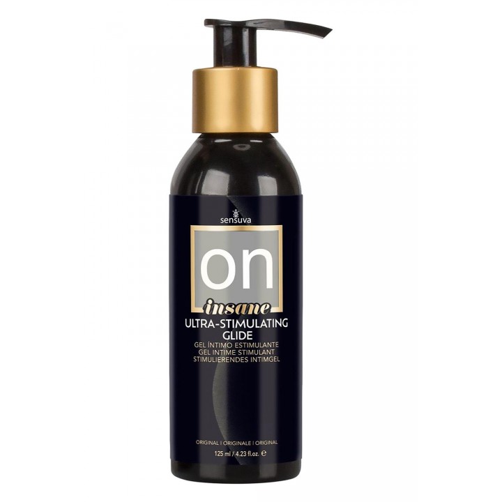 SENSUVA ON INSANE ULTRA-STIMULATING PERSONAL MOISTURIZER ORIGINAL UNFLAVORED 125ML