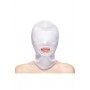 FETISH & FASHION MOUTH HOOD WHITE