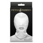 FETISH & FASHION MOUTH HOOD WHITE