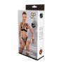 Gp latex cupless bra & string set, xl, XL