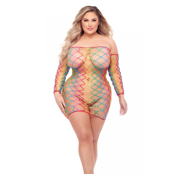 TASTE THE RAINBOW DRESS & SLEEVES, QUEEN