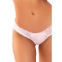 ALL TIED UP OPEN BACK PANTY WHITE, M/L