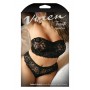 PERFECT MATCH SCALLOPED LACE BANDEAU & CHEEKY PANTY, QS