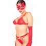 KINKY DIVA CAT MASK RED - Kinky Diva