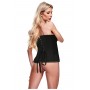 BACI BUSTIER BLACK, M