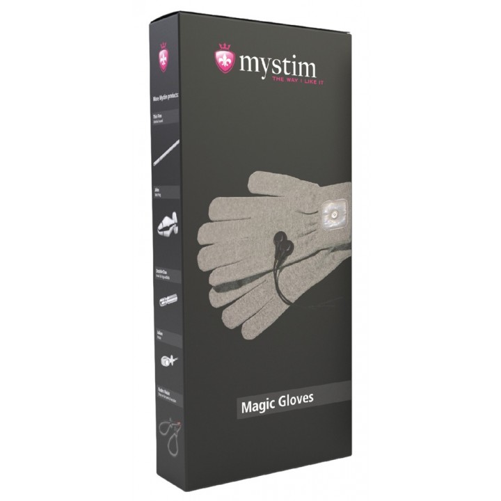 Elektrostimuliacinės pirštinės Mystim Magic Gloves