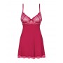 Seksuali naktinė suknelė moterims Obsessive Babydoll Rosalyne, raudona, S/M