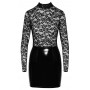 Vinyl Dress Lace XL