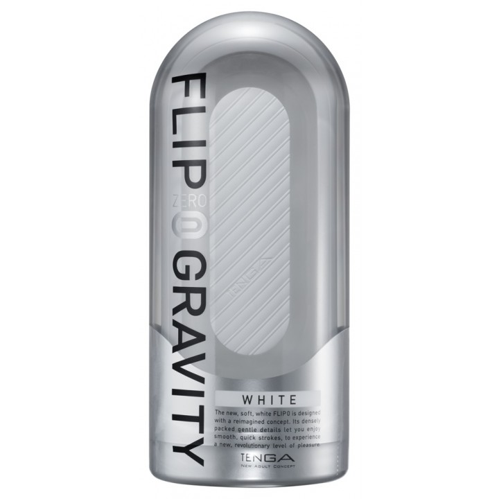 Tenga Flip 0 Zero Gravity White masturbatorius