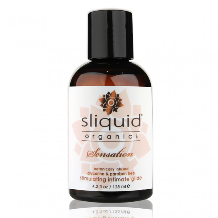 Ekologiškas lubrikantas Sliquid Organics Sensation, 125 ml