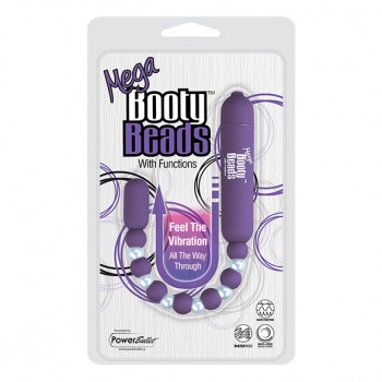 PowerBullet - Mega Booty Beads with 7 Functions Purple