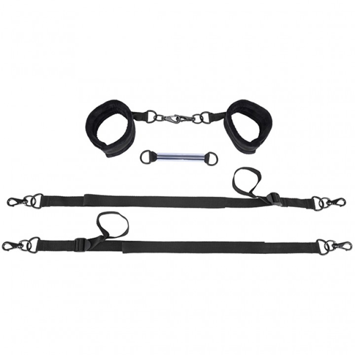Ierobežojuma komplekts Sportsheets Pivot Connection Kit, melns