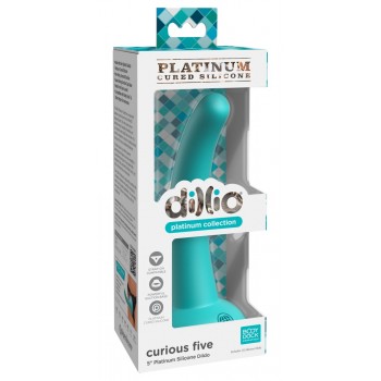 DP Curious Five Teal dildo