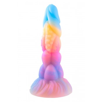 NMC 8 INCH SILICONE MONSTER DILDO GLOW IN THE DARK