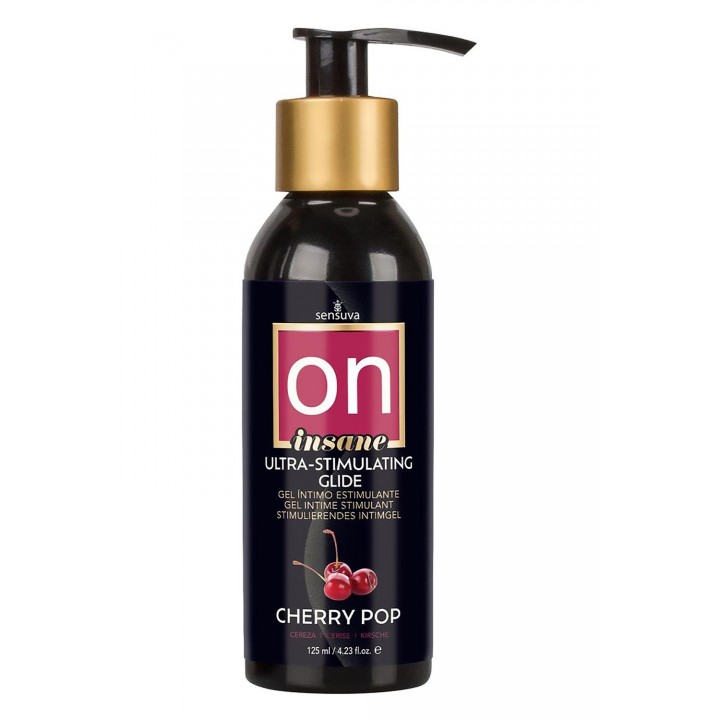 SENSUVA ON INSANE ULTRA-STIMULATING PERSONAL MOISTURIZER CHERRY POP 125ML