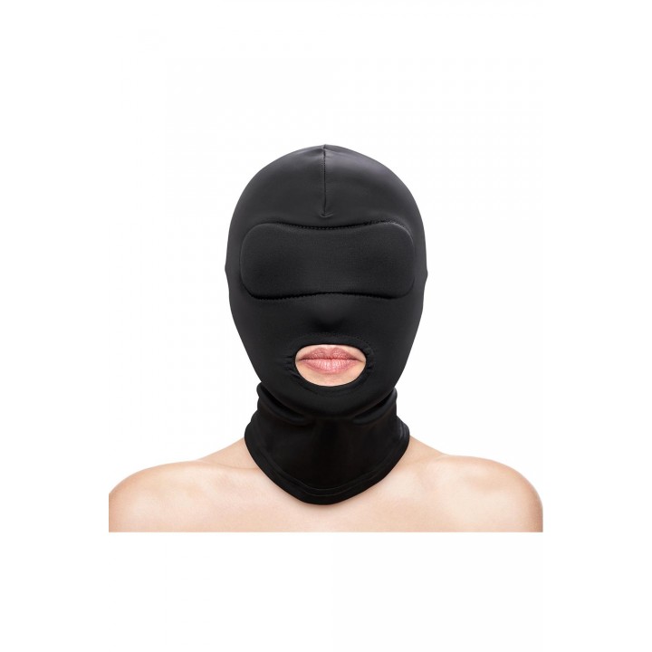 FETISH & FASHION MOUTH HOOD BLACK