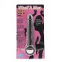 Strap-on whata man, 16 cm, melns