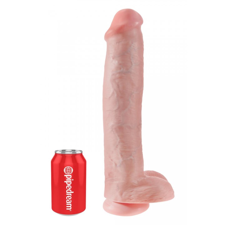 Dildo su kapšeliu King Cock 15