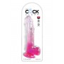 Dildo King Cock Clear, 22 cm