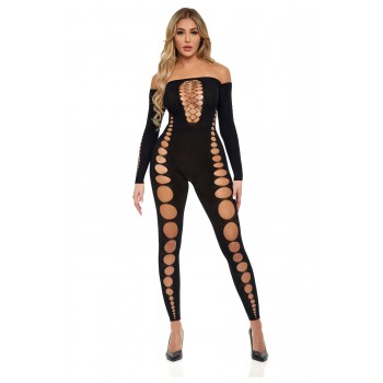 BOUJEE GANG BODYSTOCKING BLACK, OS