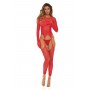 BRING IT OVER BODYSTOCKING RED, OS