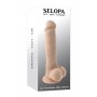 SELOPA 6.5" NATURAL FEEL DILDO, LIGHT