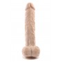 GENDER X 10 INCH 25 CM FLEXSKIN POSEABLE TRUE FEEL DILDO LIGHT