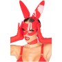 KINKY DIVA BUNNY MASK RED - Kinky Diva