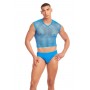 RAINBOW PARTY NET FLEX 3 PCS SET BLUE, L/XL