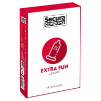 Prezervatyvai Secura Extra Fun, 48 vnt