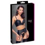 Top Set rhinestone zip L