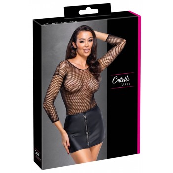 Skirt Rhinestone Zip L