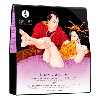 Vannas produkts Shunga Lovebath Sensual Lotus, 650 g