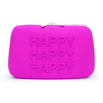 Happy Rabbit - HAPPY Storage Zip Bag Large Purple