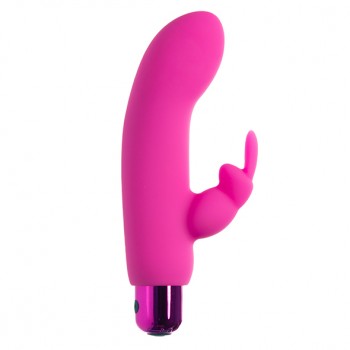 powerbullet - alice’s bunny vibrator 10 function pink