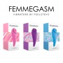 FeelzToys - FemmeGasm Tapping & Tickling Vibrator Turqoise