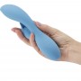 Wonderlust - harmony rechargeable dual massager blue