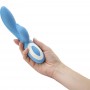 Wonderlust - harmony rechargeable dual massager blue