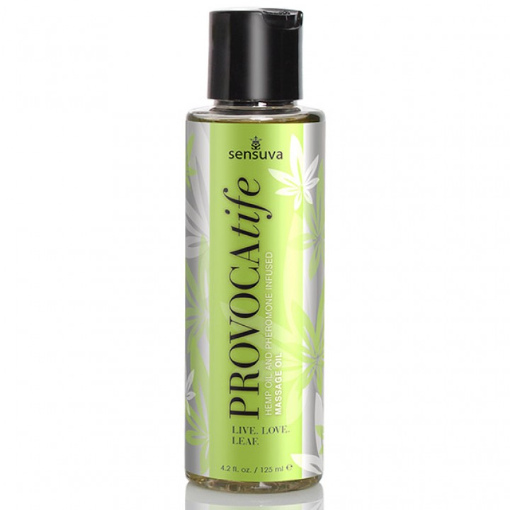 Sensuva - Provocative Cannabis Oil & Pheromone Infused Massage Oil 125 ml