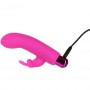 powerbullet - alice’s bunny vibrator 10 function pink