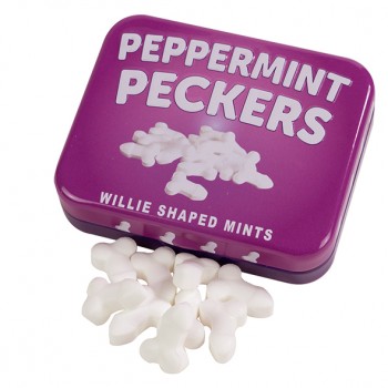 Konfektes Peckers Penis Mint Candy (bez cukura)