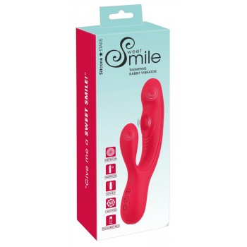 Vibrators Sweet Smile Thumping Rabbit, sarkans