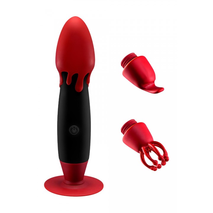 Vibrators Breathless Orgasm Kit, melns