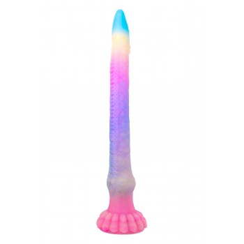 NMC 17.5 INCH SILICONE MONSTER DILDO GLOW IN THE DARK